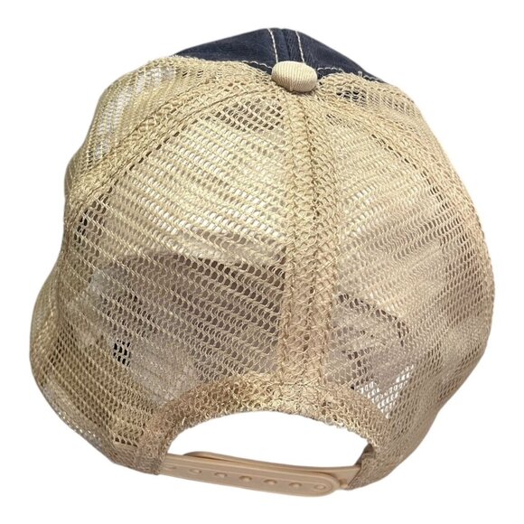 Dimco Apparel Cherokee Nation NC Trucker Hat Tan Mesh Snapback Baseball Cap - Picture 3 of 7